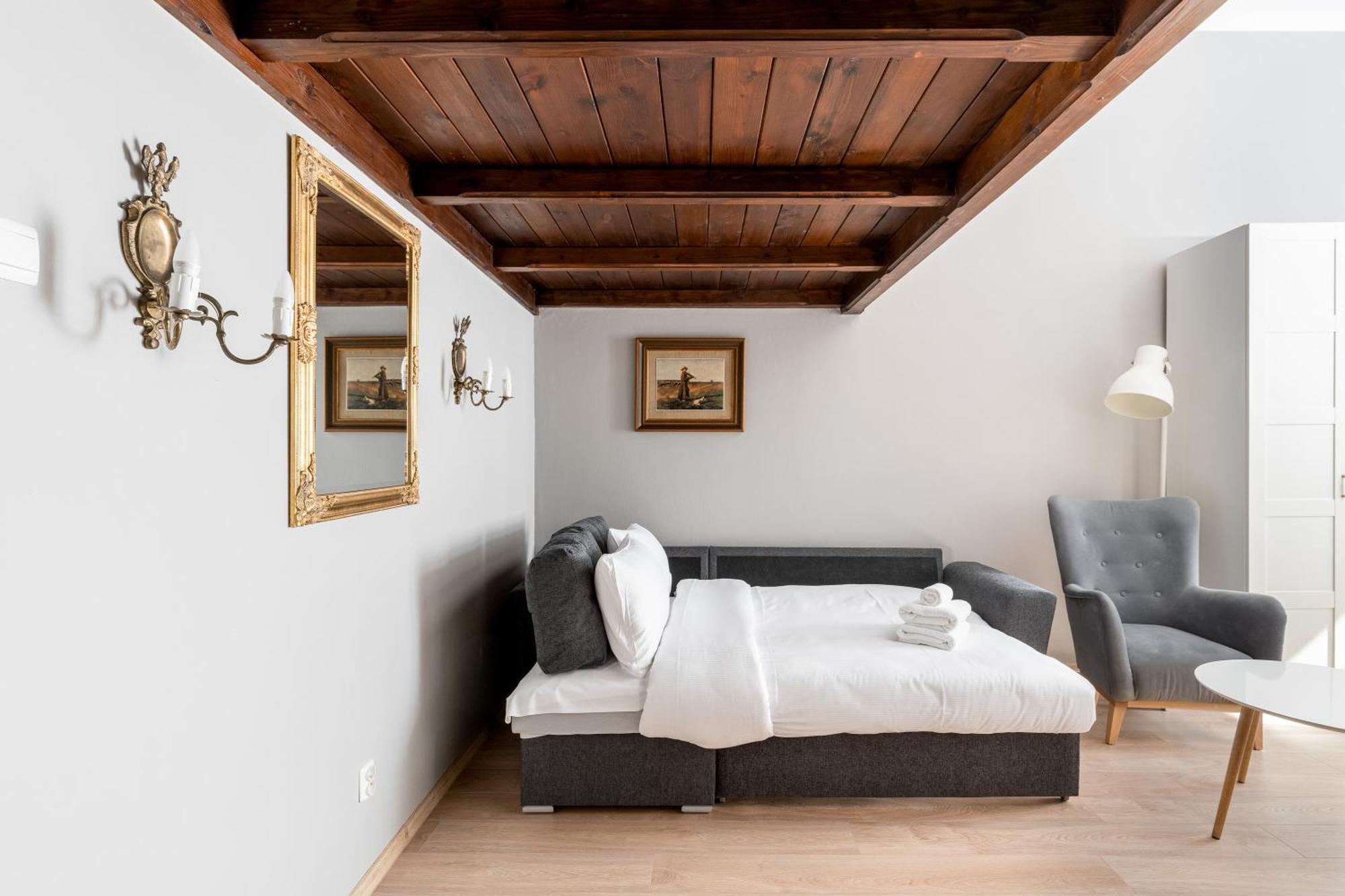 Starowislna 37 With Mezzanine Апартаменти Краків